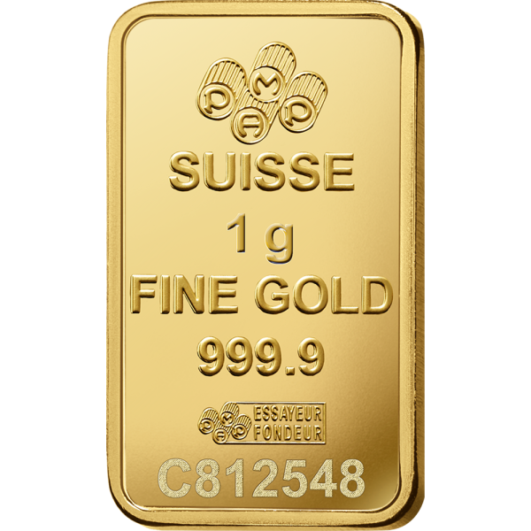Fortuna Gold Minted Bar - 1g