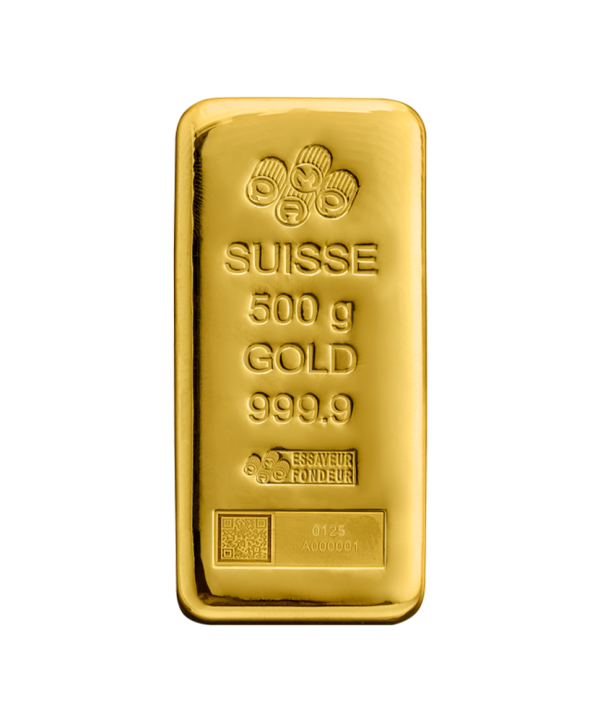 Gold Cast Bar - 500g