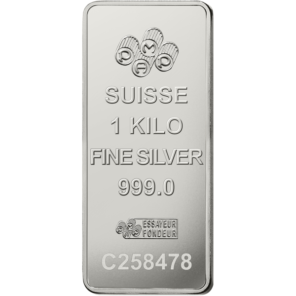 Fortuna Silver Minted Bar - 1 Kg